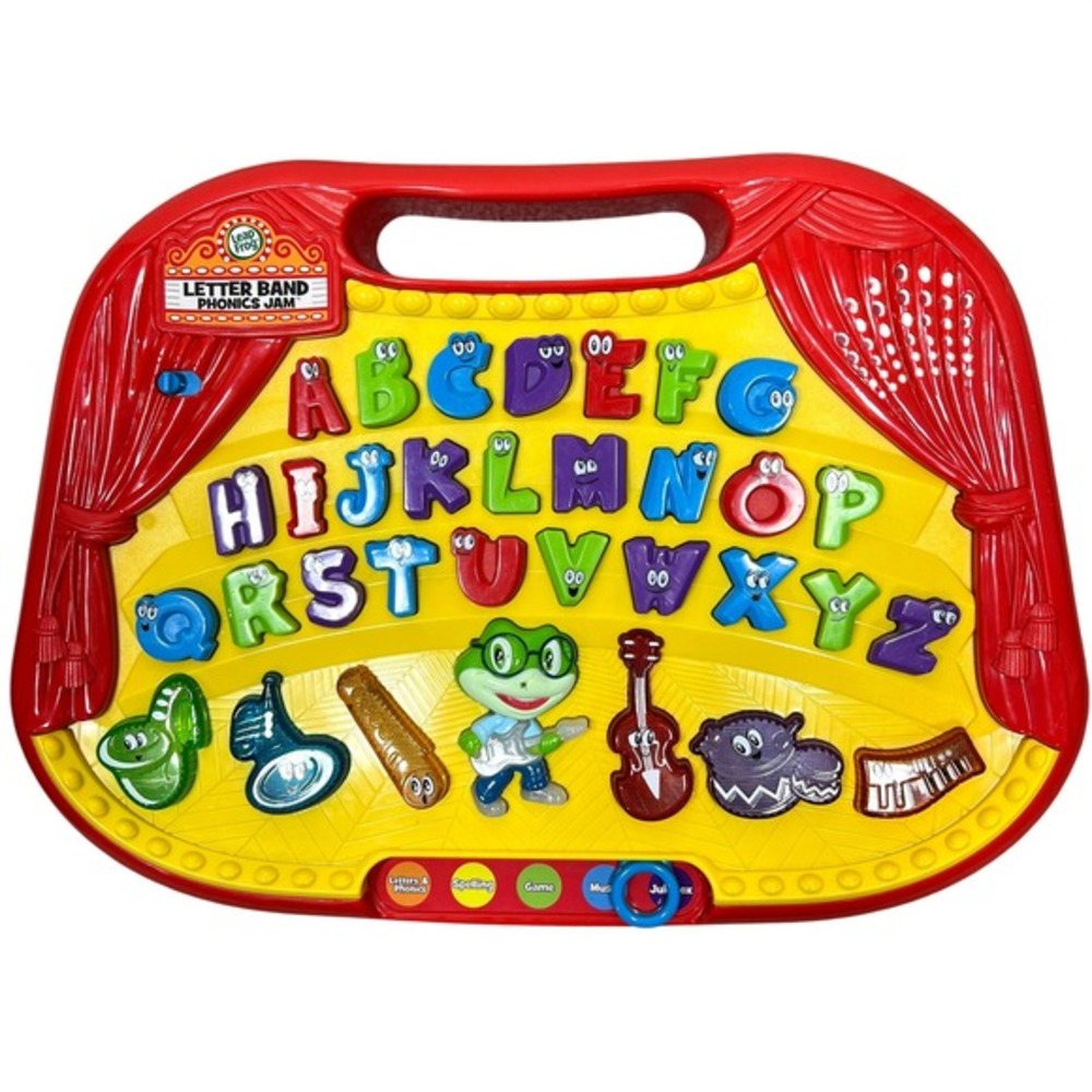LeapFrog Letter Band Phonics Jam‎ Interactive Alphabet Musical Learning Toy 2018